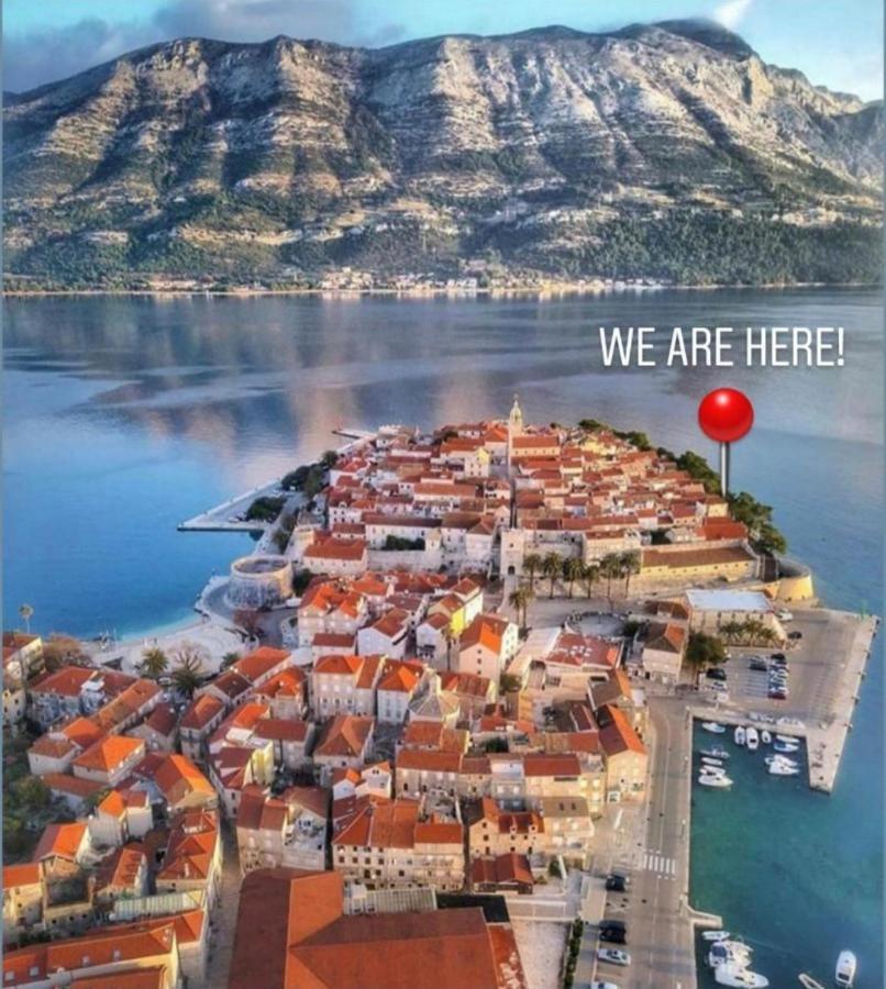 Korcula Old Town Marija Apartment Luaran gambar